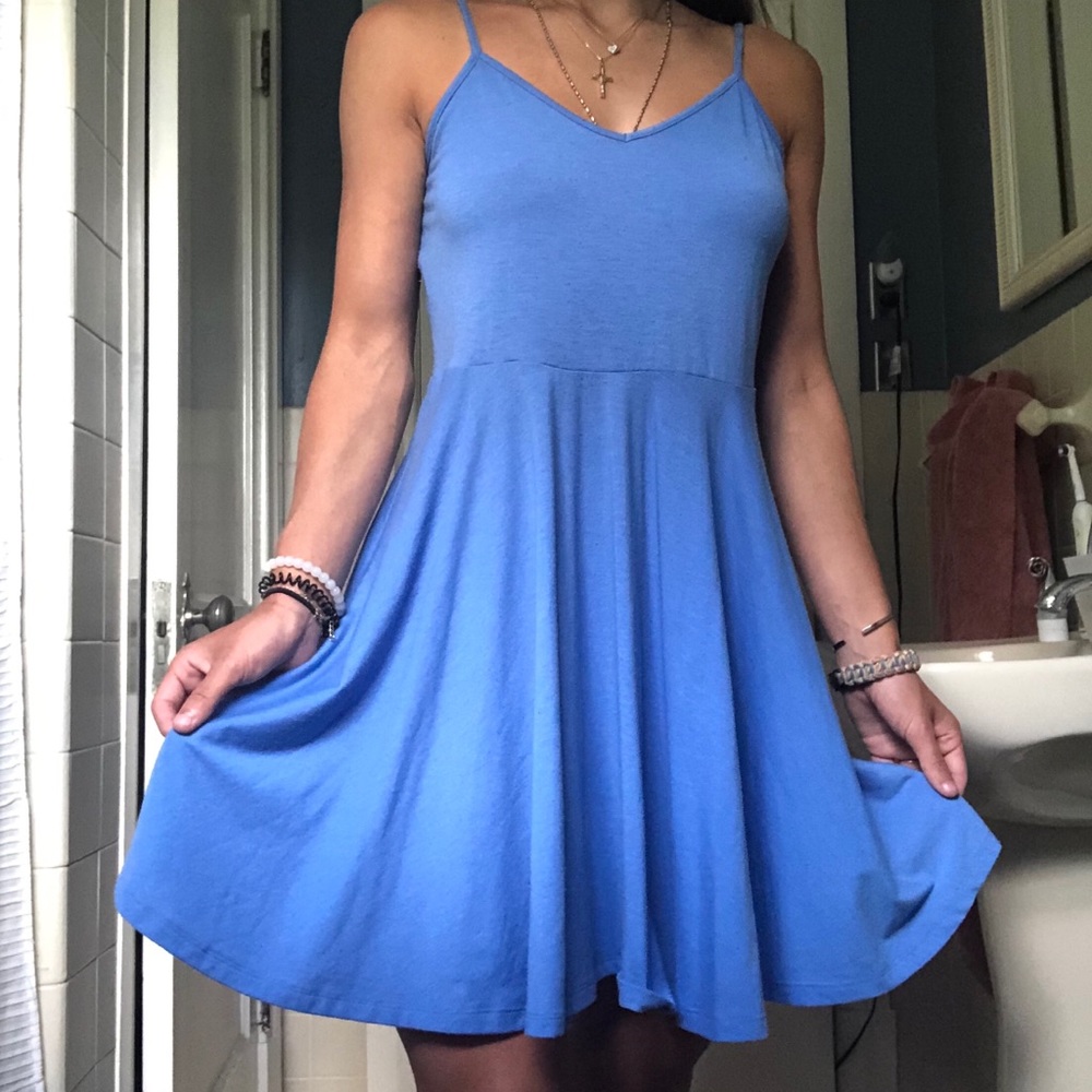 Forever 21 blue mini dress